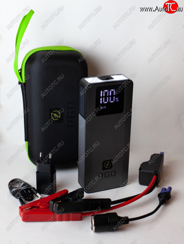 Устройство пусковое 12V 1200A 15000мАч (power bank) RGD r10