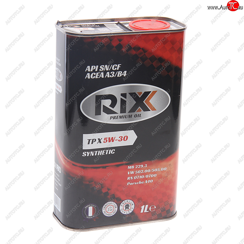 Масло моторное TP X SN/CF А3/В4 5W30 синт.1л RIXX RIXX rx0011tpx rx0011tpx