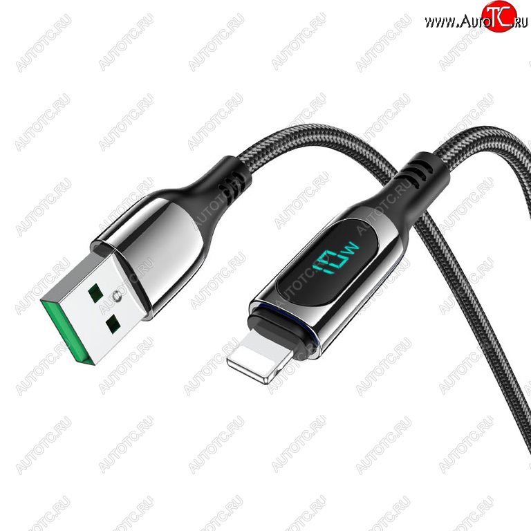 Кабель USB Type C-USB Type C 1.2м черный HOCO s51 black