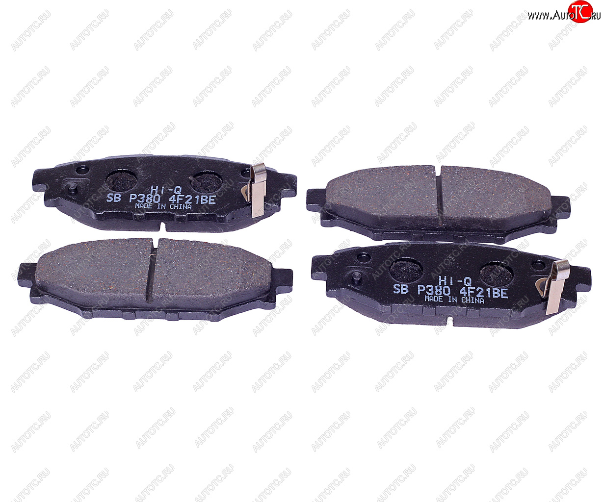 Колодки тормозные SUBARU Forester (08-),Legacy (05-09),Outback (08-) задние (4шт.) SANGSIN sp2118