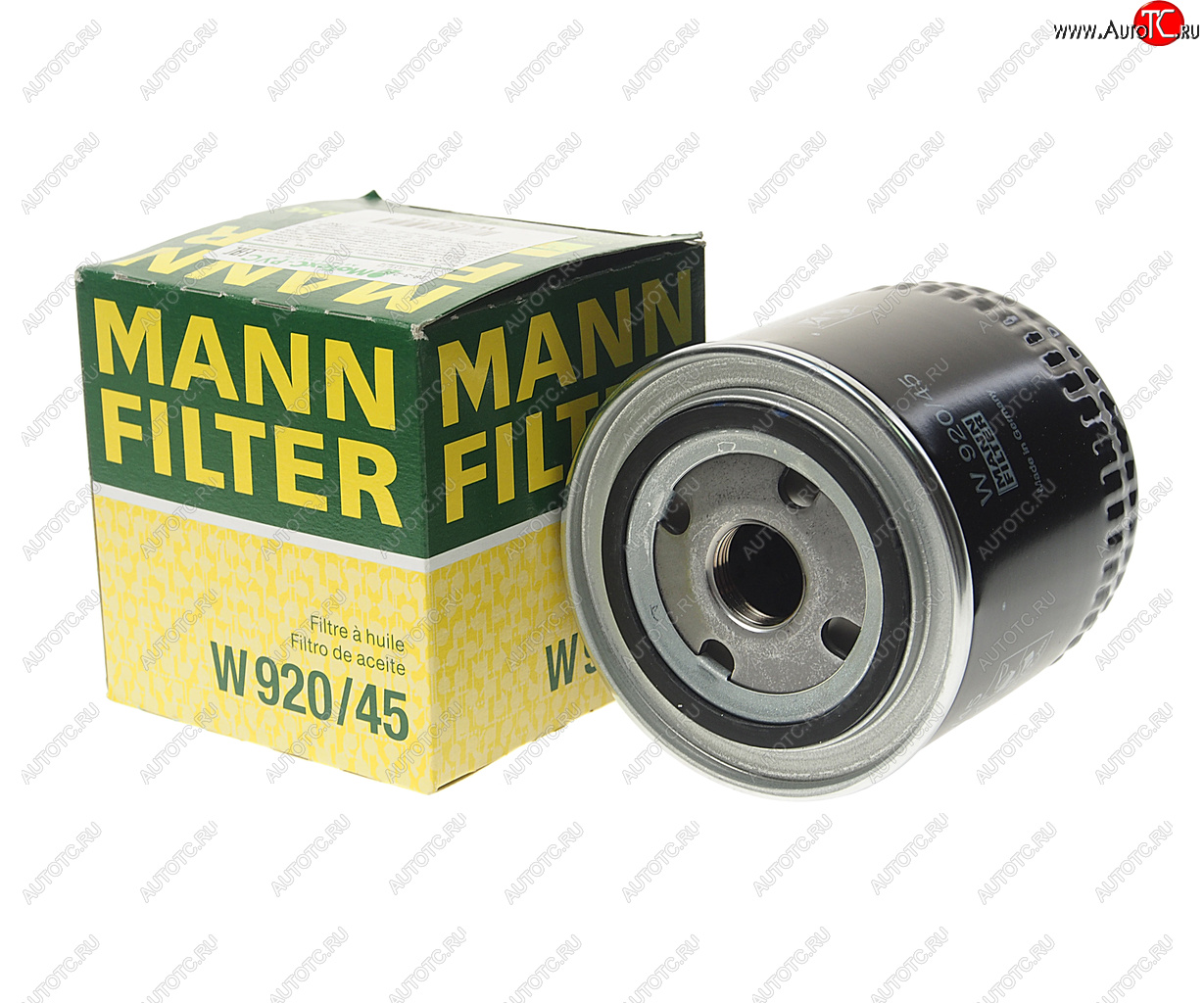 Фильтр масляный FORD Mondeo 1,2,3 (94-04-) MAZDA MPV 2 (99-02),Tribute (00-) MANN w92045