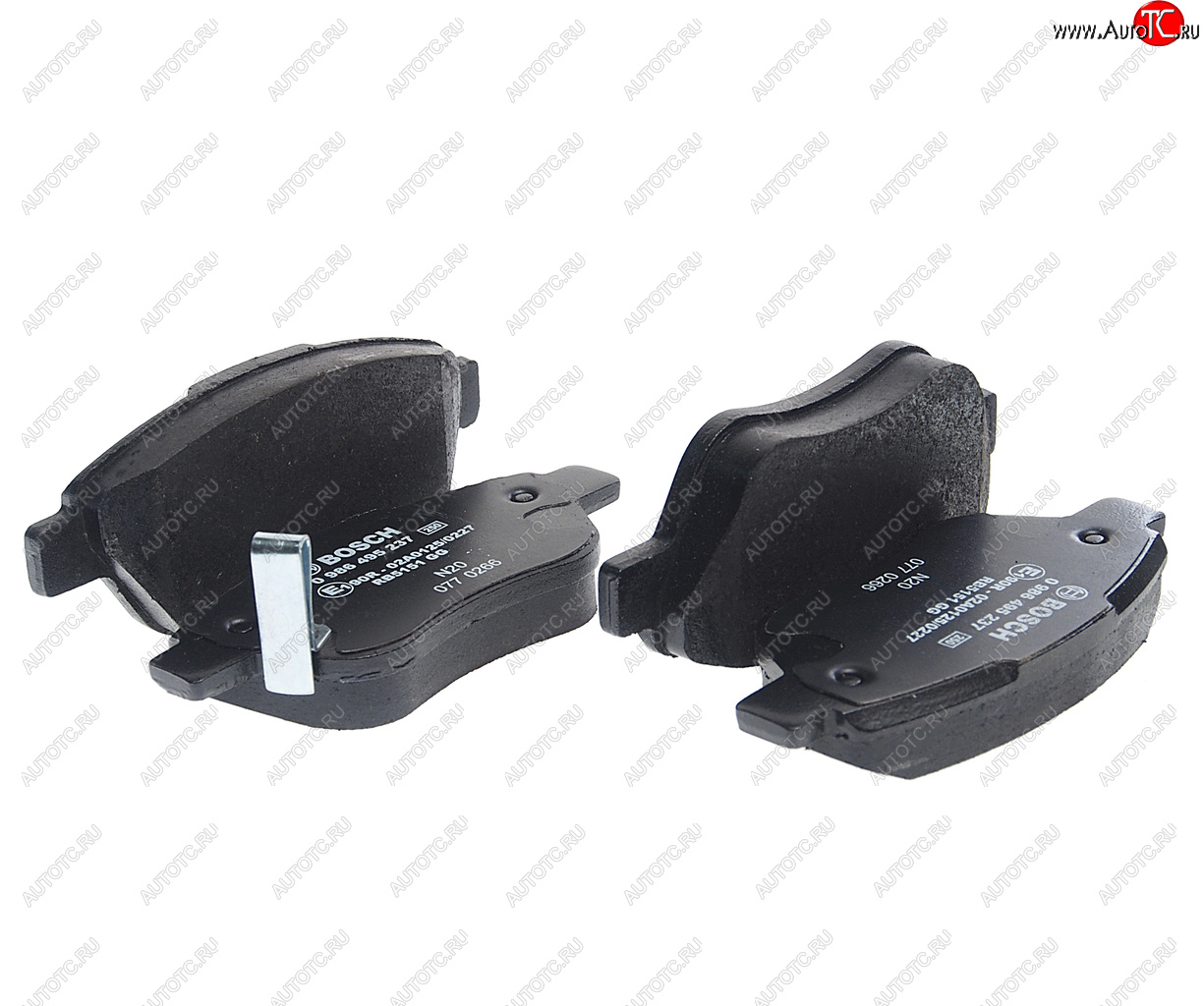 Колодки тормозные OPEL Corsa D (06-) FIAT Albea (03-),Grande Punto (05-) передние (4шт.) BOSCH BOSCH 0986495237 0986495237