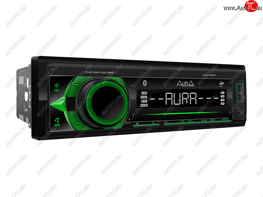 Магнитола автомобильная 1DIN AURA AURA amh-535bt amh-535bt