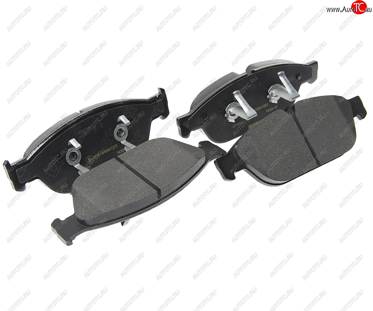 Колодки тормозные AUDI A6 (11-),A7 передние (4шт.) TEXTAR 2515802