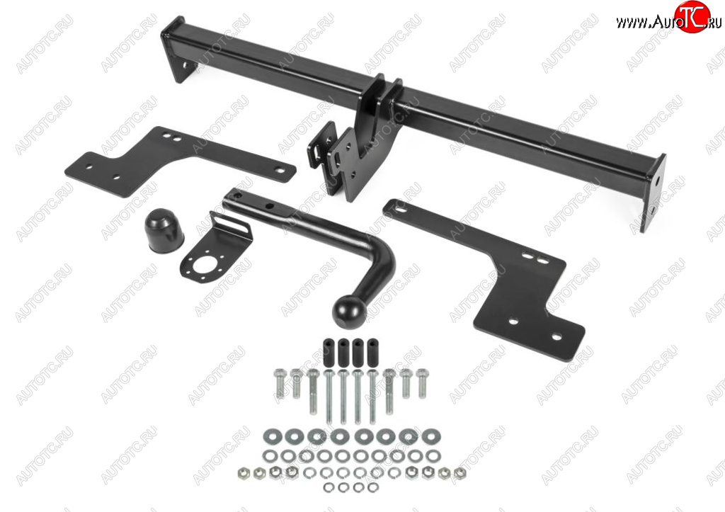 Устройство тягово-сцепное RENAULT Duster (21-22),Kaptur (16-22) NISSAN Terrano (14-) (съем.шар) BERG f.4711.001