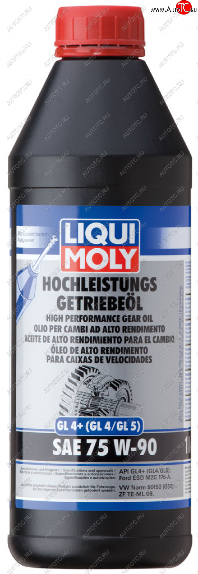 Масло трансмиссионное GL4+ 75W90 синт.1л LIQUI MOLY 3979