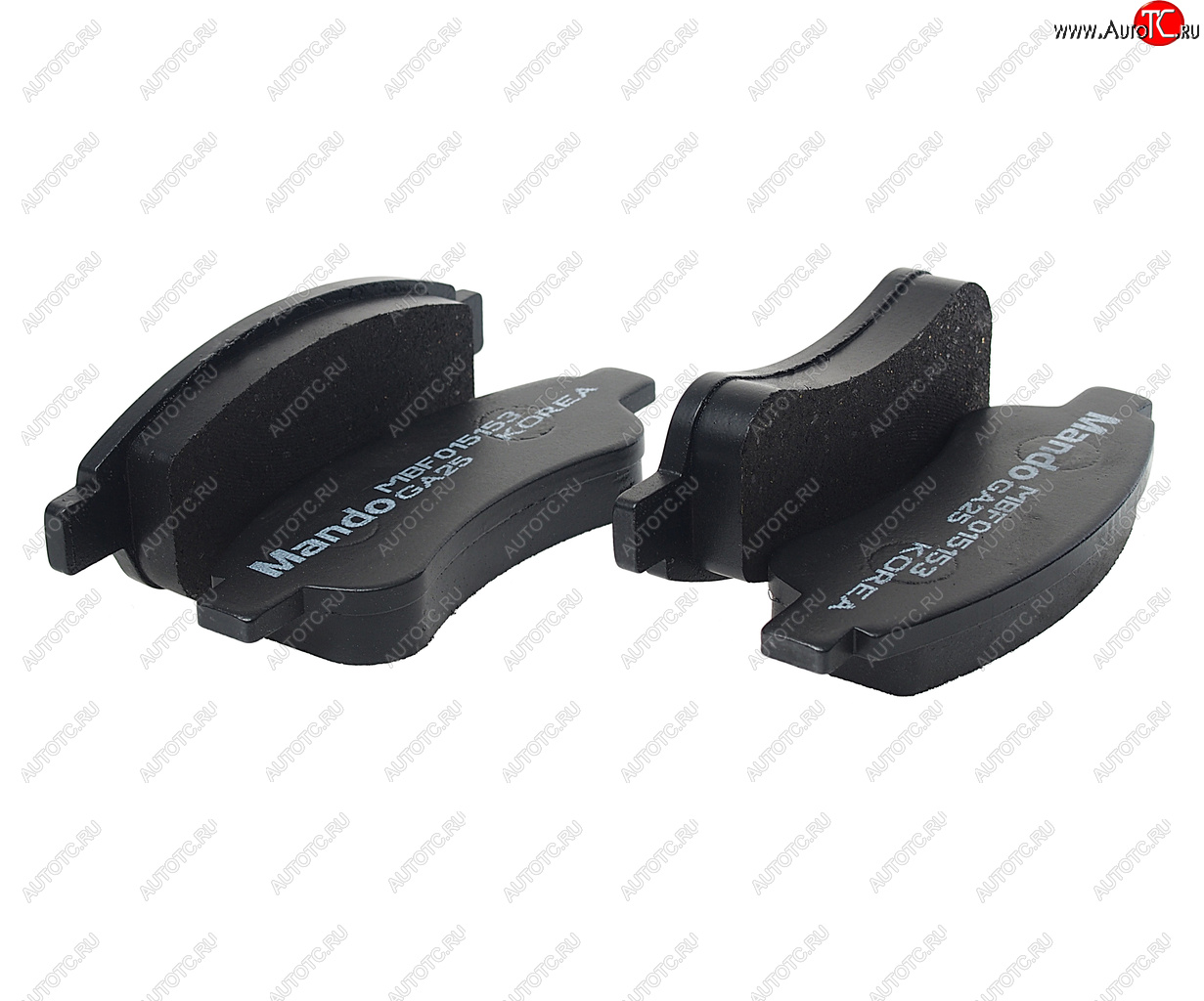 Колодки тормозные PEUGEOT Partner,207,307,1007 CITROEN C4,Berlingo передние (4шт.) MANDO MANDO mbf015153 mbf015153