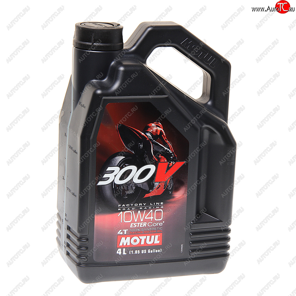 Масло моторное для 4-х тактных двигателей 300V 4T FACTOTY LINE 10W40 синт.4л MOTUL 104121