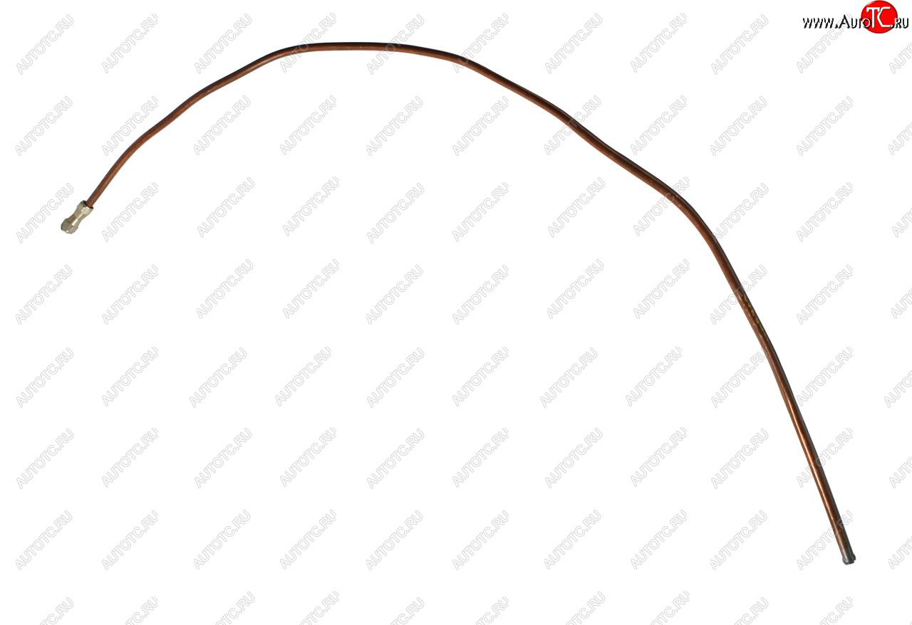 Трубка тормозная УРАЛ от крана тормозного к РТС 2-я в сборе L=1870ммd=14мм медь (АО АЗ УРАЛ) 4320-3506210