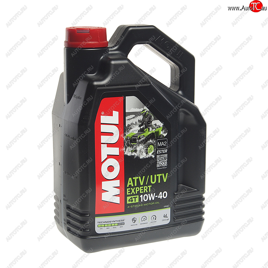 Масло моторное для 4-х тактных двигателей ATV-UTV EXPERT 4T 10W40 п/синт.4л MOTUL MOTUL 105939 105939