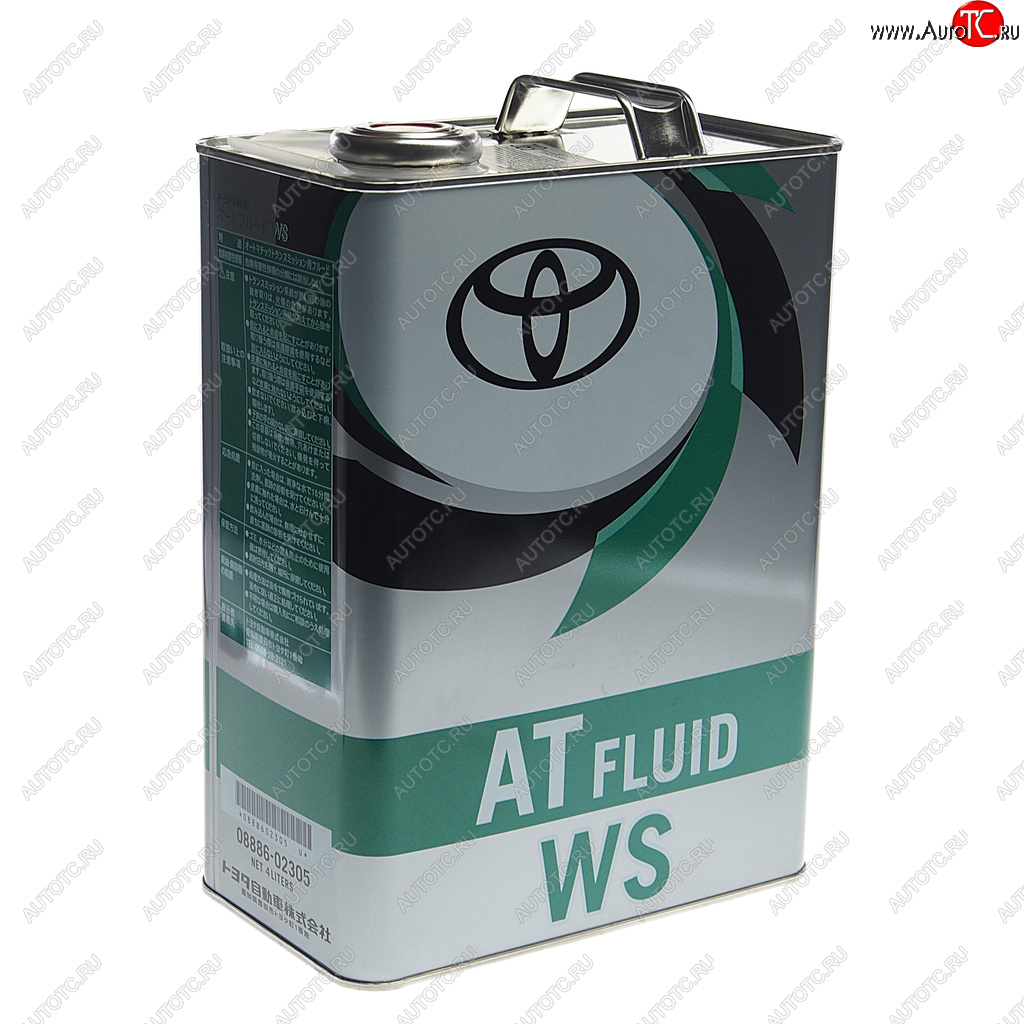 Масло трансмиссионное ATF для АКПП WS 4л TOYOTA 08886-02305