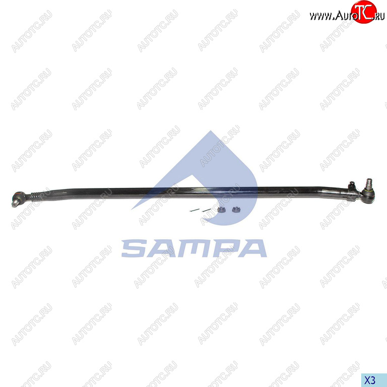 Тяга рулевая DAF поперечная L=1698 SAMPA 097.898-01