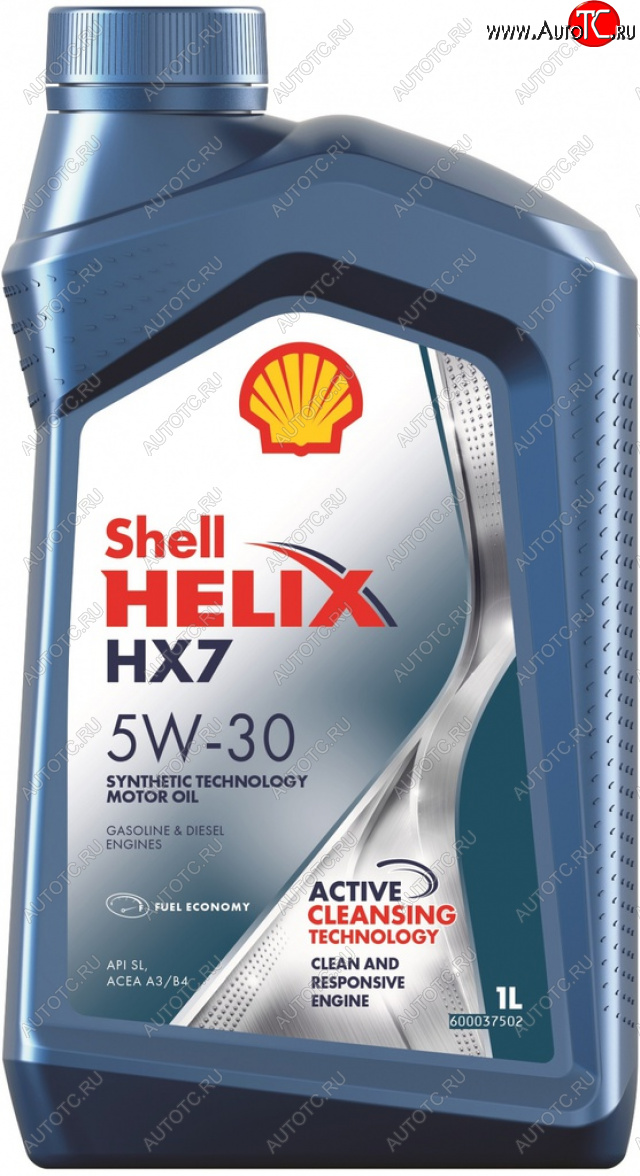 Масло моторное HELIX HX-7 5W30 A3B4SN псинт.1л SHELL 550046376