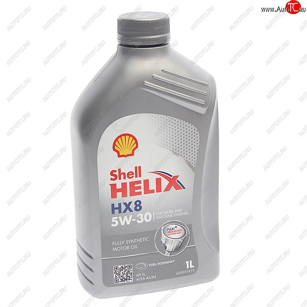 Масло моторное HELIX HX-8 5W30 SL синт.1л SHELL 550052791