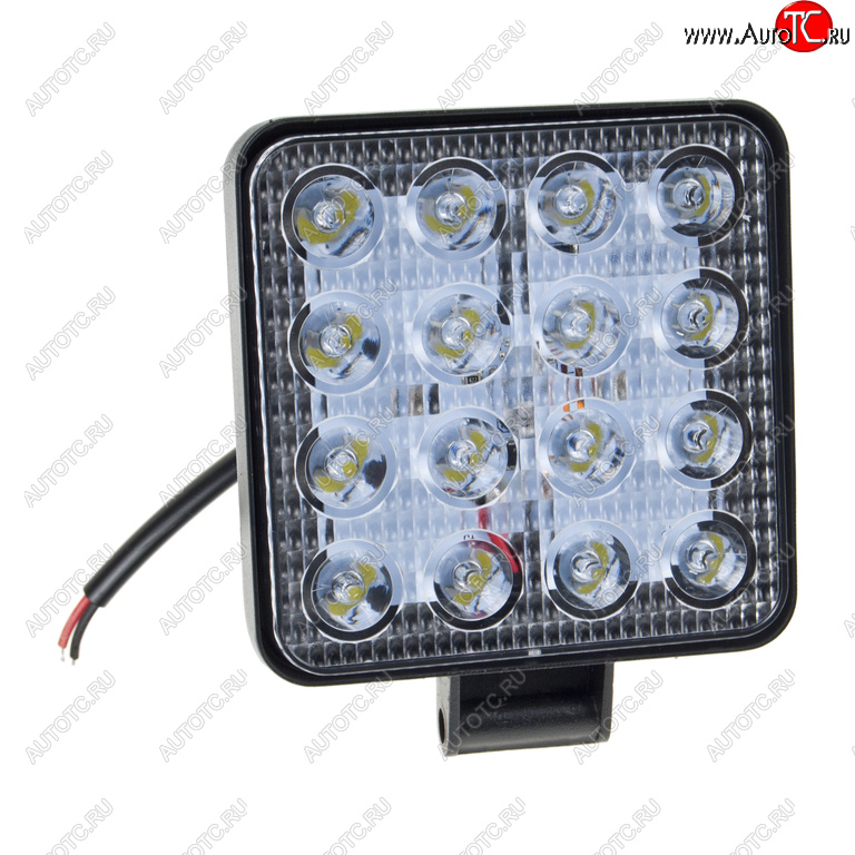 Фара рабочего света 105х105мм 10-30V 48LED MISTAR mis-48w