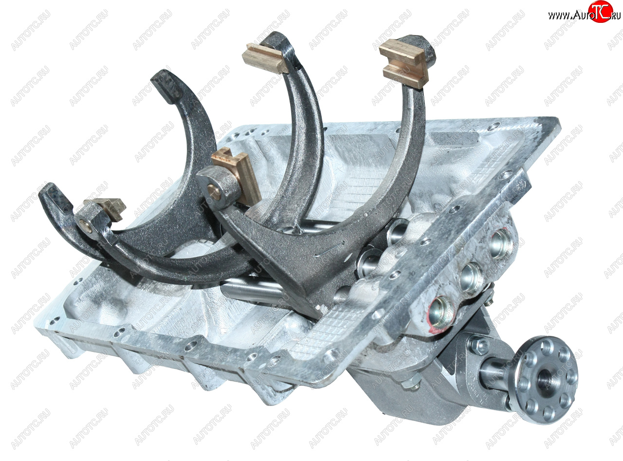 Механизм переключения передач КАМАЗ в сборе с опорой КПП (ОАО КАМАЗ) 14.1702005-10