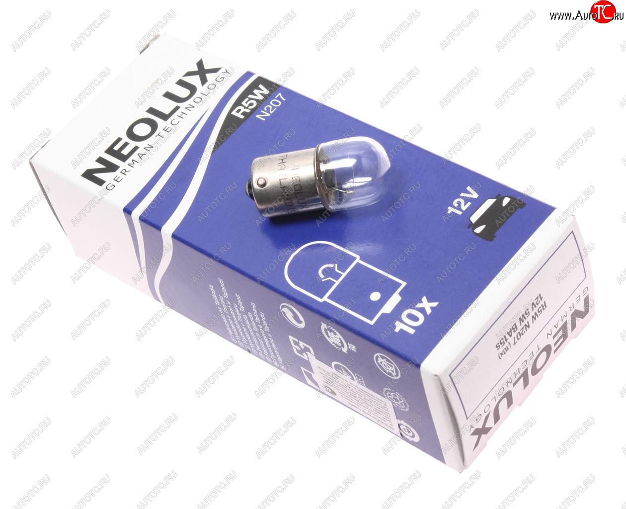 Лампа 12V R5W BA15s 50лм Standard NEOLUX n207