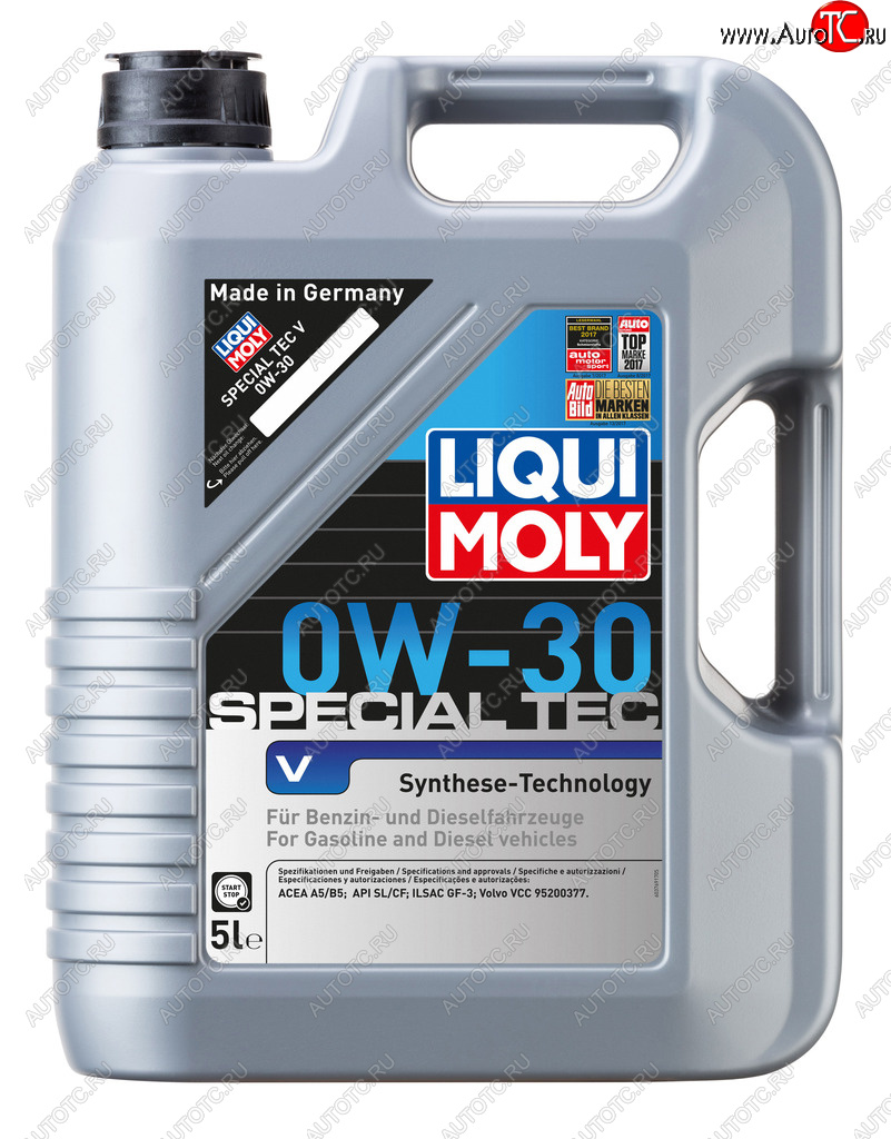 Масло моторное SPECIAL TEC VOLVO 0W30 синт.5л LIQUI MOLY 2853