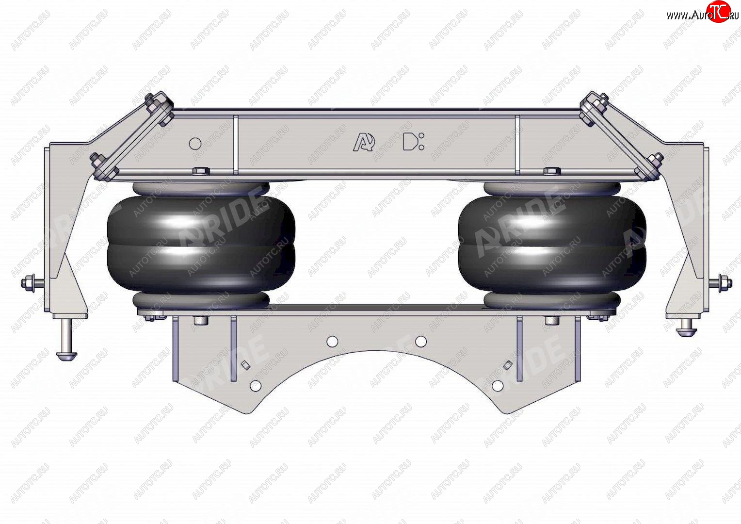 Пневмоподвеска Dongfeng C120, задняя ось, Aride  DongFeng C120 2502 220 Россия 19.25 Сталь 09Г2С, порошковая покраска 6 4 часа резина с 3х слойным нейлоновым кордом и металлокордовое межсекционное кольцо 220215 220280 250 1 10 2000 25 -30  +40 задняя задний универсальная комплект пневмоподвески грузовые автомобили DongFeng C120   22010.02