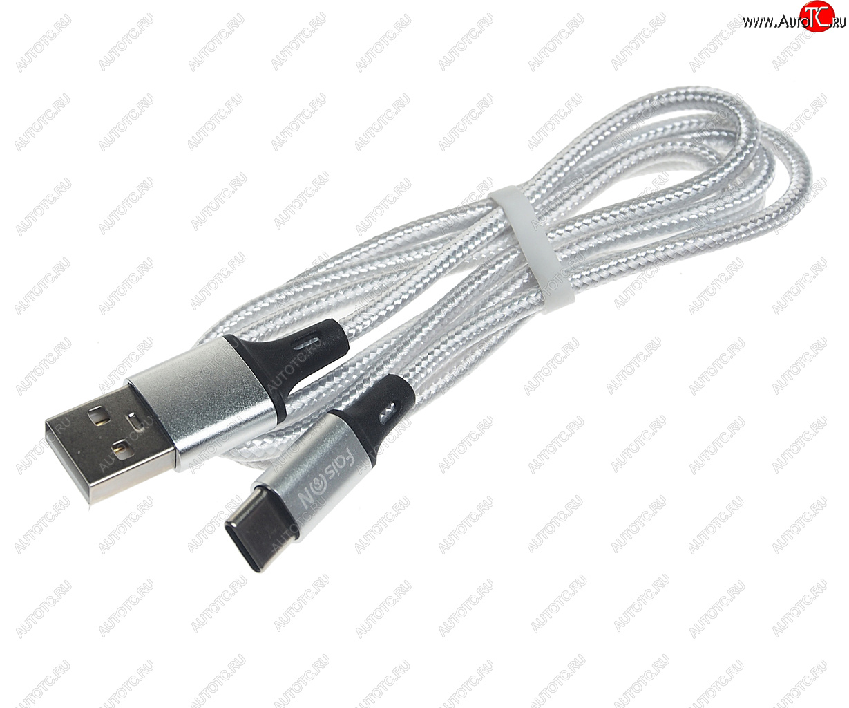 Кабель USB Type C 1м FAISON FAISON hx14 alum silver hx14 alum silver