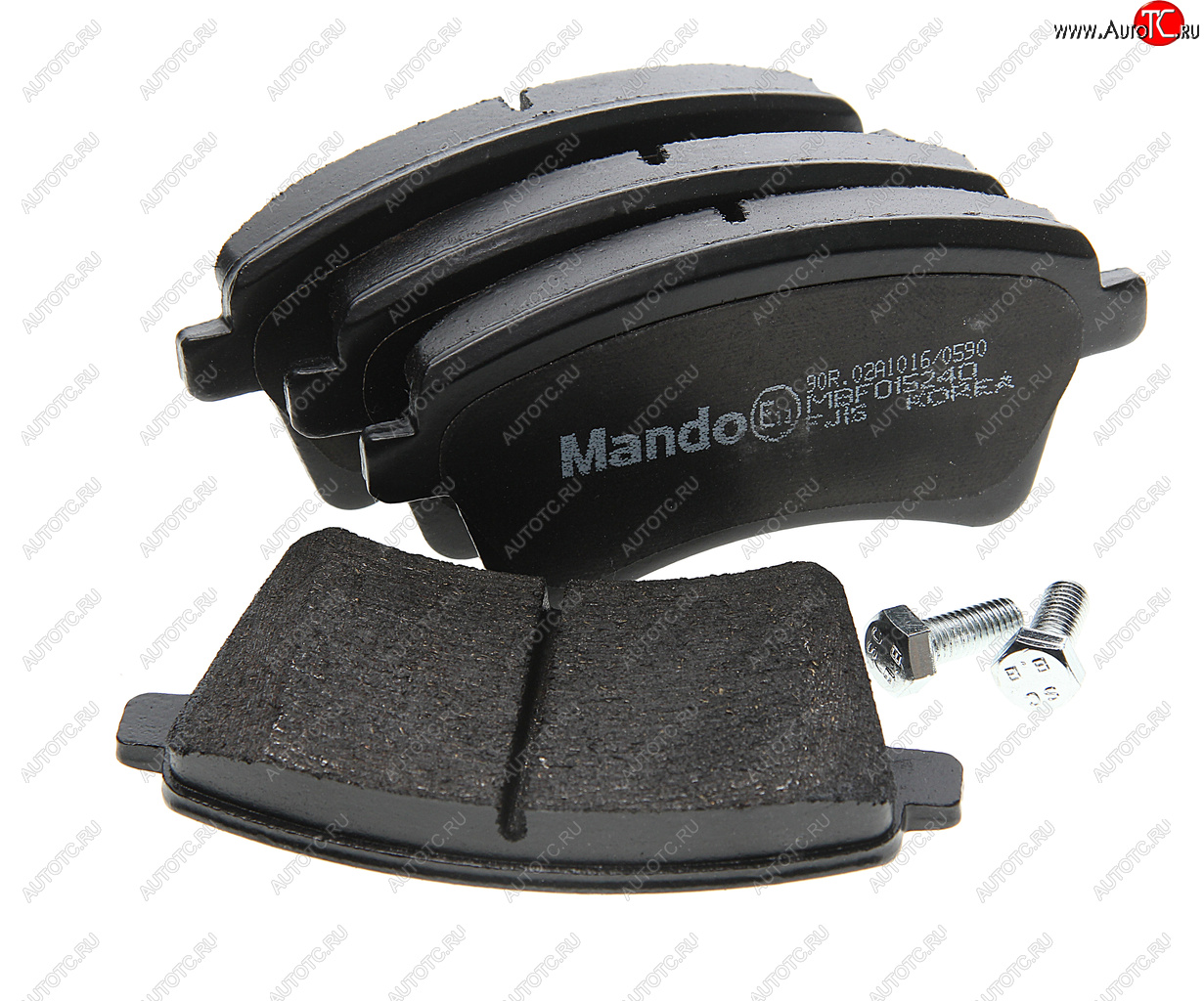 Колодки тормозные RENAULT Kangoo (1.5 DCI/1.6) (08-) передние (4шт.) MANDO MANDO mbf015240 mbf015240