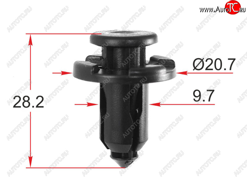 Клипса крепежная SUBARU (1 шт.) ST-KJ-1574