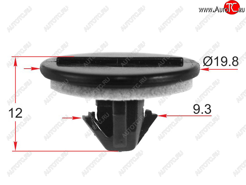 Клипса крепежная TOYOTALEXUS (1 шт.) ST-KJ-2449