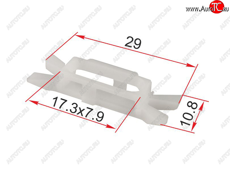 Клипса уплотнителя двери RENAULTFIAT (1 шт.) ST-M12445