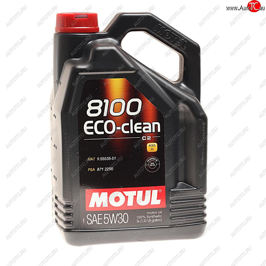 Масло моторное 8100 ECO-CLEAN C2 5W30 синт.5л MOTUL 101545