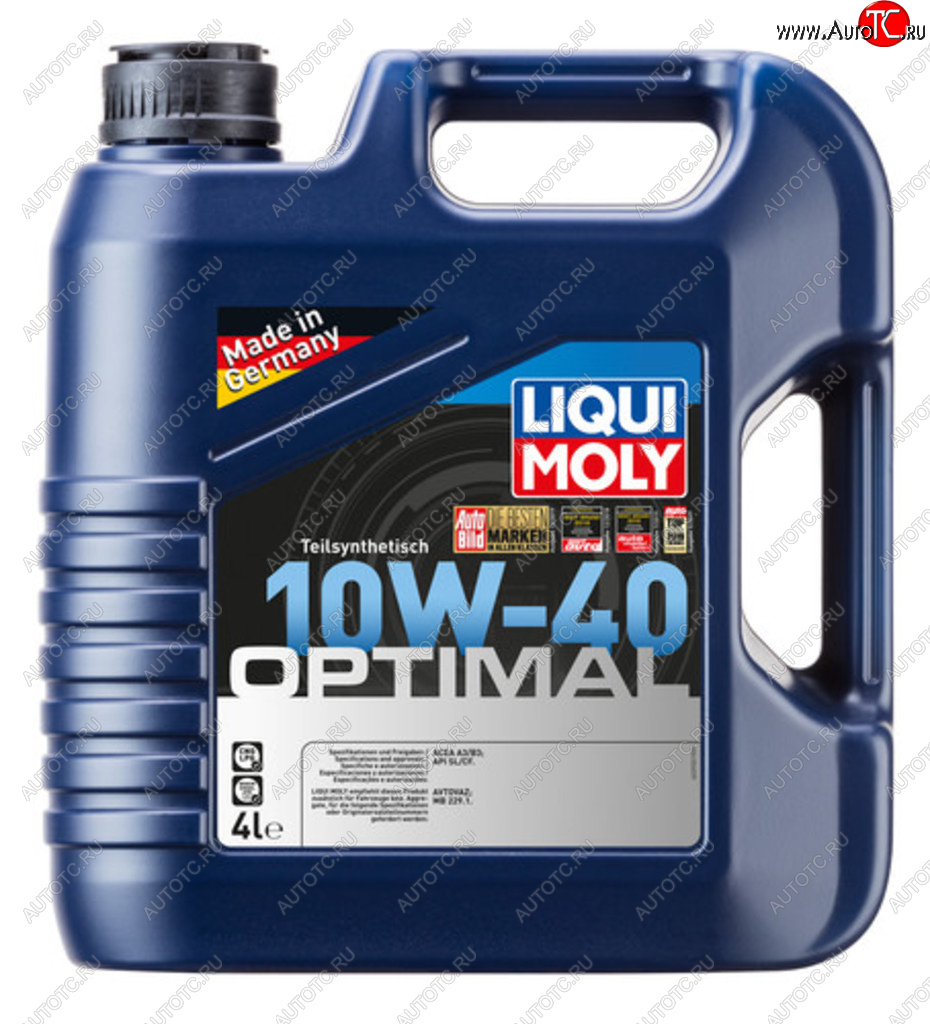 Масло моторное OPTIMAL 10W40 псинт.4л LIQUI MOLY 3930