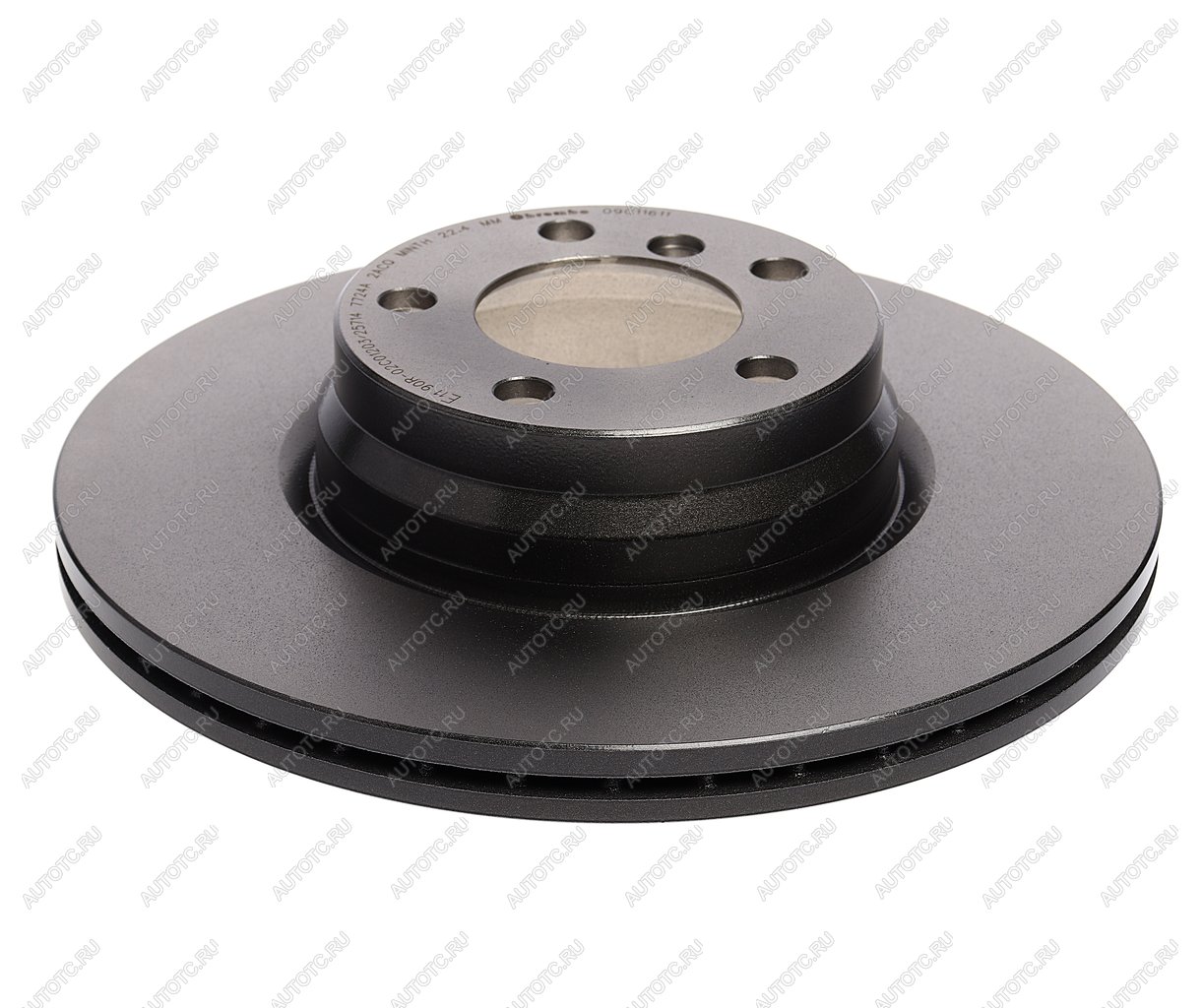 Диск тормозной BMW 2 (F22),3 (F30,F80) передний (1шт.) BREMBO 09.c116.11