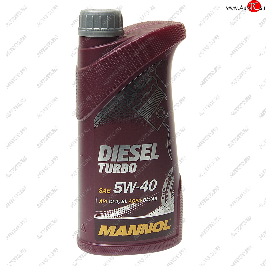 Масло дизельное TURBO DIESEL 5W40 синт.1л MANNOL 1010