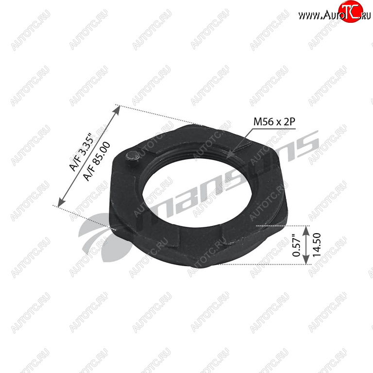 Гайка SAF ступицы M56х2мм (SW85) MANSONS 600.162