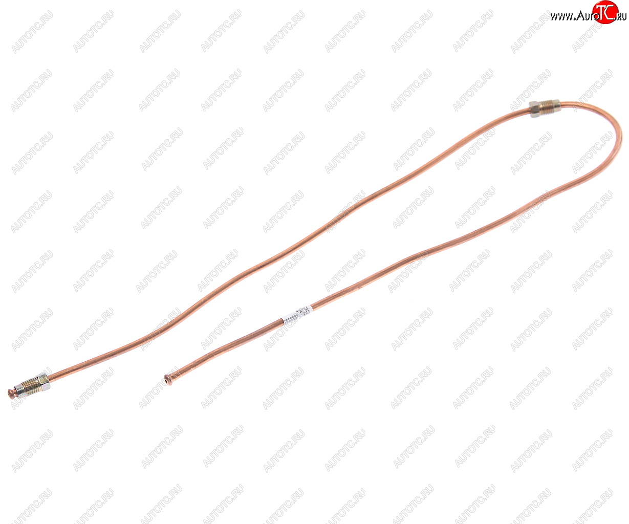 Трубка тормозная ГАЗ-2217 от тройника заднего моста к левому заднему тормозу медная НН 2217-3506035