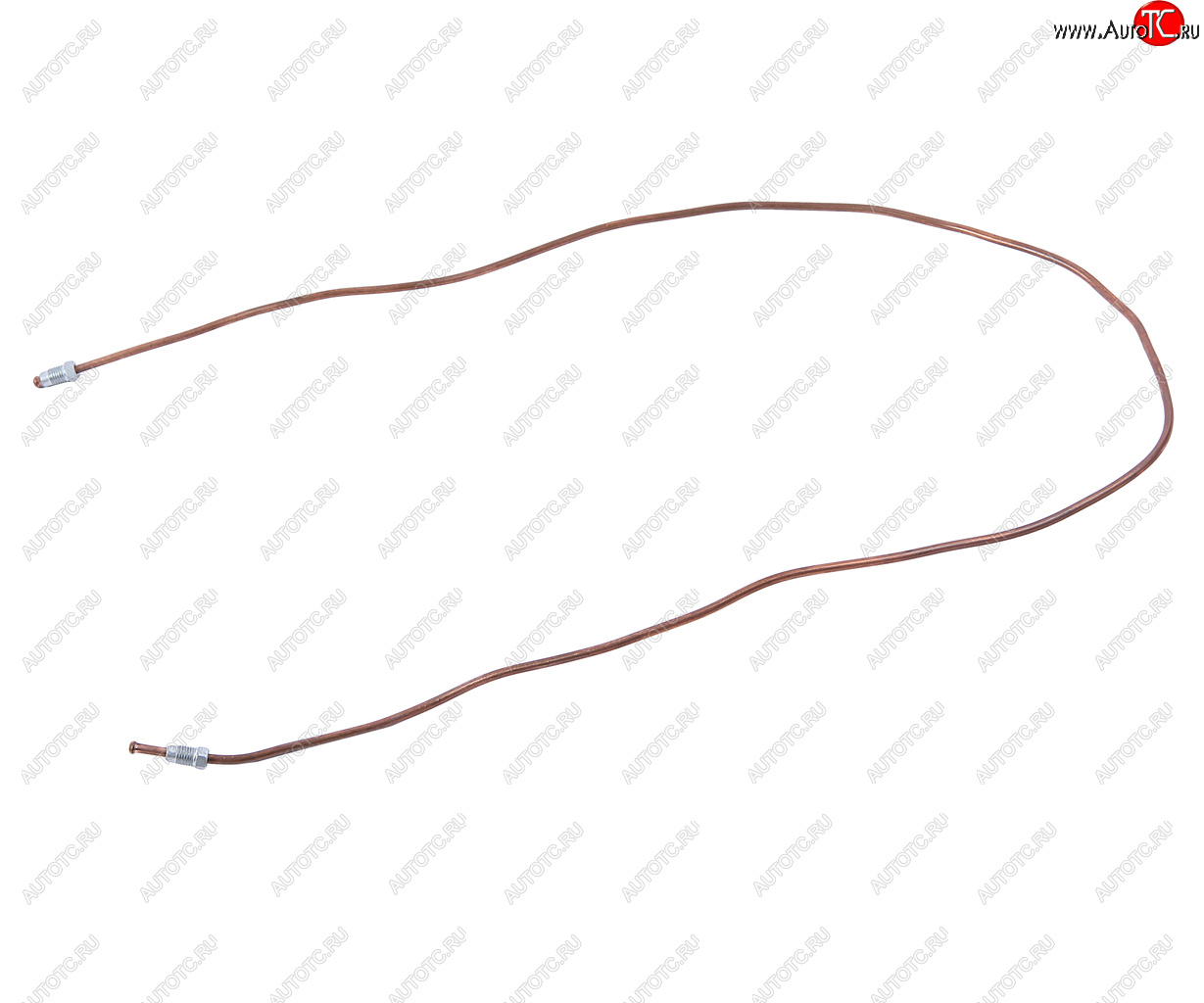 Трубка тормозная ГАЗ-2217 от шланга к муфте заднего контура медная НН 2217-3506062
