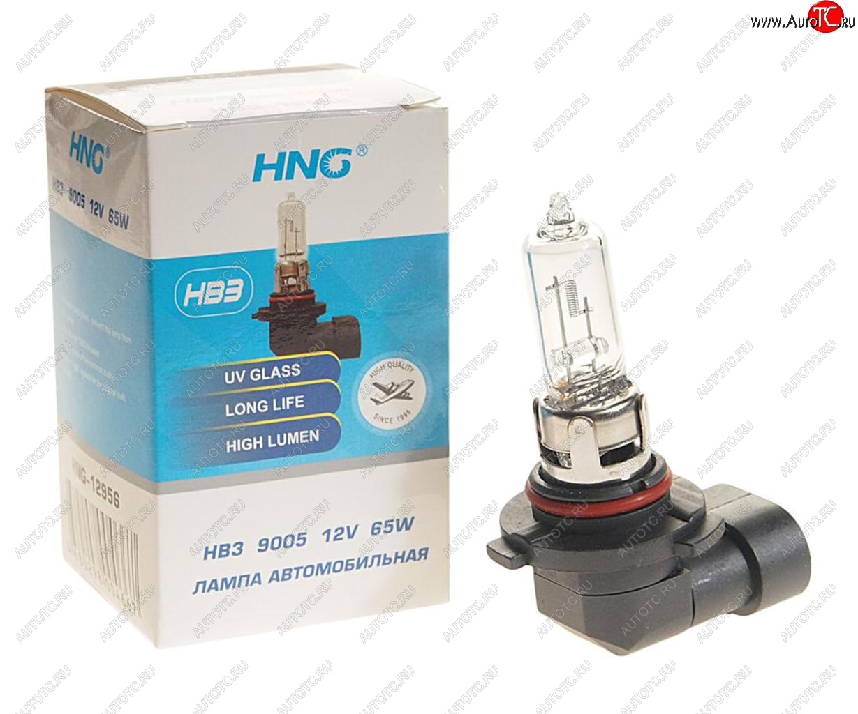 Лампа 12V HB3 65W P20d Long Life HNG 12956