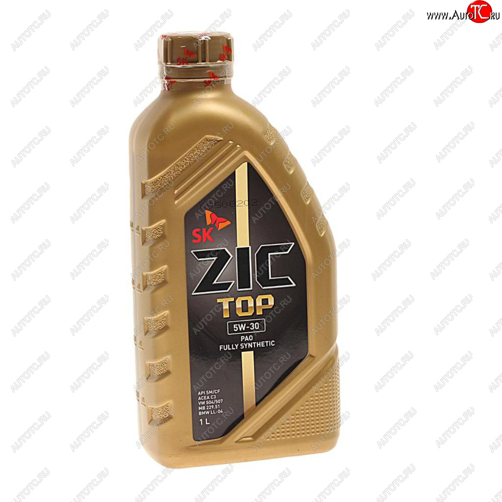 Масло моторное ZIC TOP LS SNCFC3 5W30 синт.1л ZIC 132612