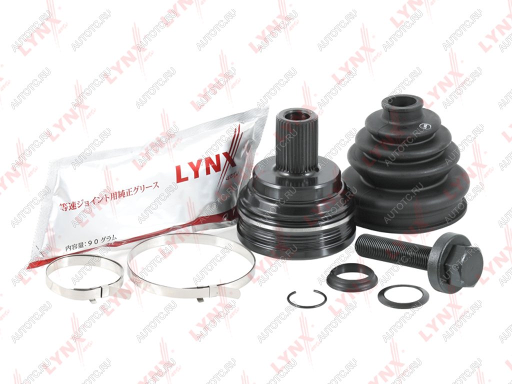 ШРУС наружный VW Passat (06-),Tiguan (08-) AUDI Q3 (12-) SKODA Yeti (10-) комплект LYNX co8009