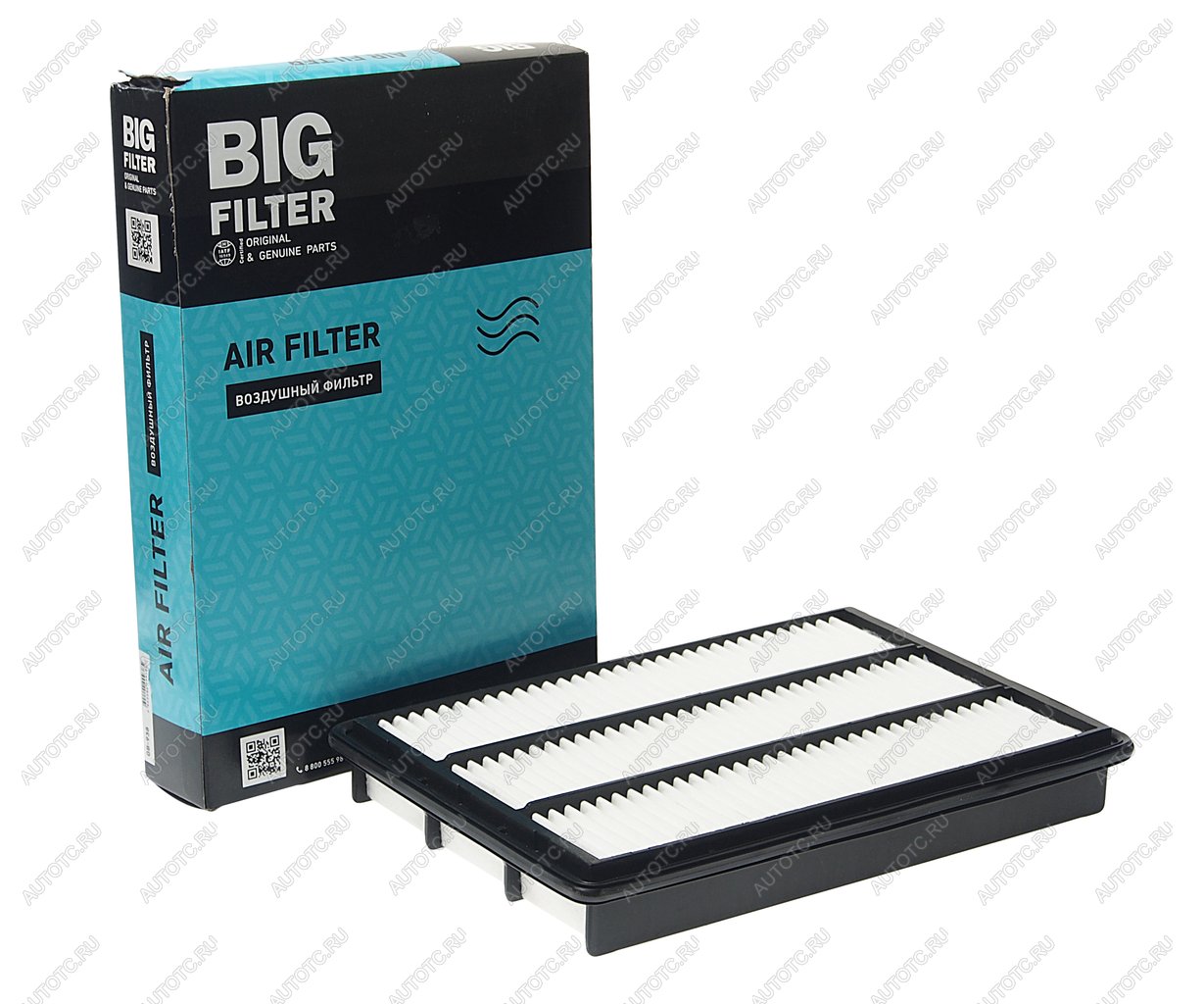 Фильтр воздушный MITSUBISHI Pajero 3 (00-06),4 (06-) BIG FILTER BIG FILTER gb-938 gb-938