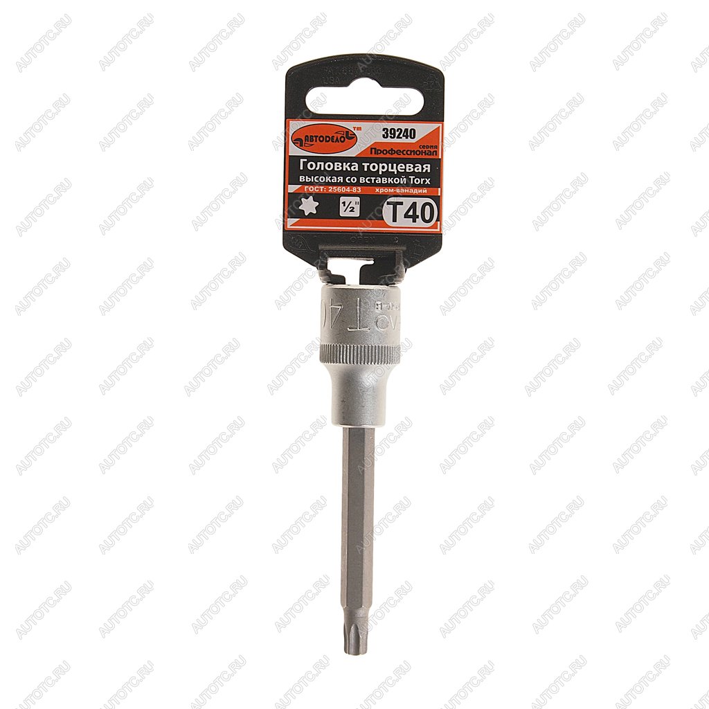 Бита-головка 12 TORX T40х100мм АВТОДЕЛО 39240