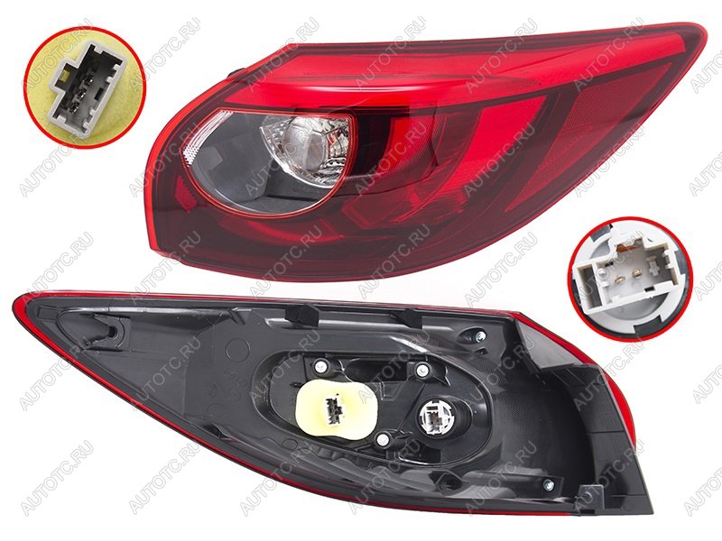 Фонарь задний MAZDA CX-5 15-17 RH LED ST-216-19AER-AE