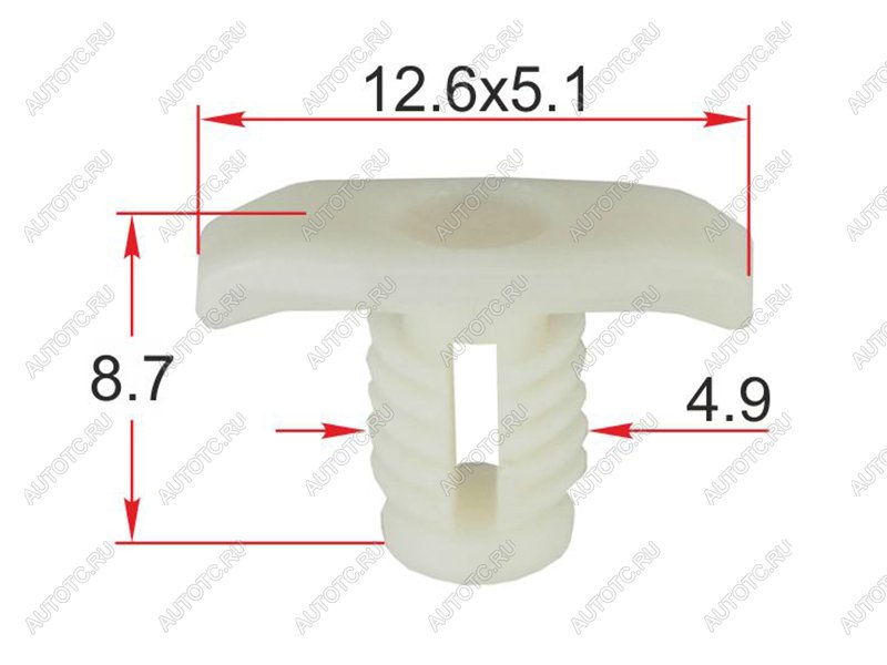 Клипса уплотнителя двери VAG (1 шт.) ST-M12559