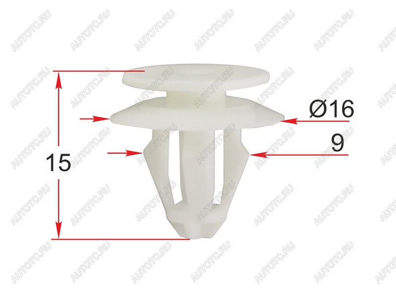 Клипса обшивки двери VAG (1 шт.) ST-M12340