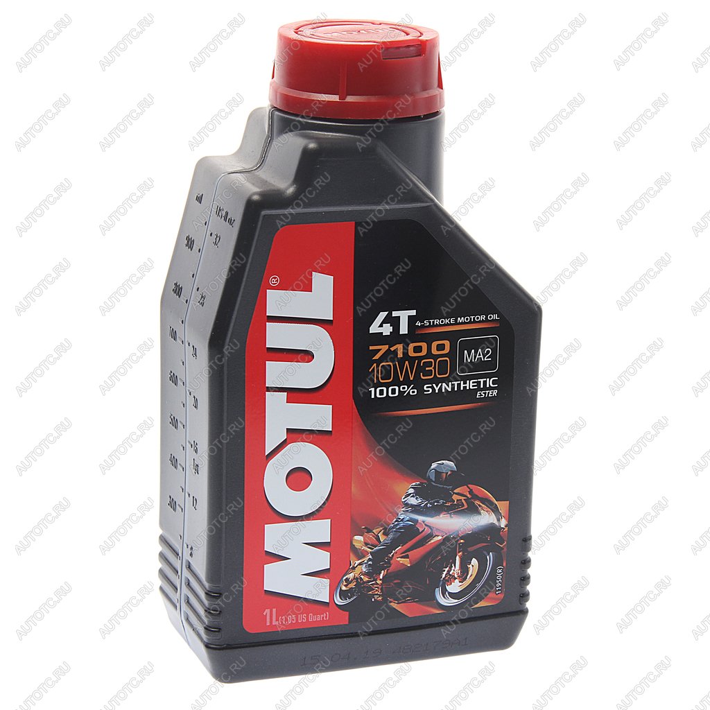 Масло моторное для 4-х тактных двигателей 7100 4T 10W30 синт.1л MOTUL 104089