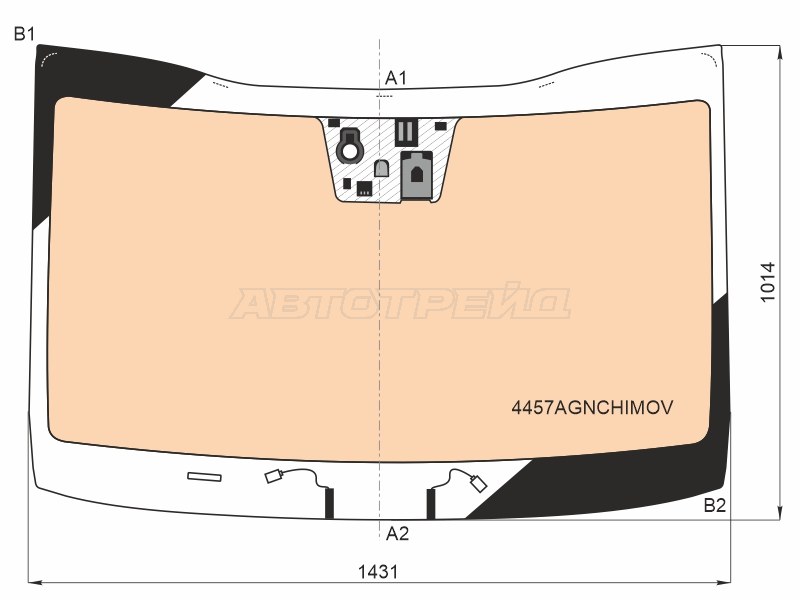 Лобовое стекло kia ceed cd с обогревом