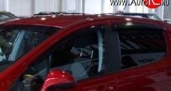 Комплект дефлекторов окон (ветровиков) 4 шт. (5 дверей) Russtal Peugeot 2008  дорестайлинг (2013-2016)