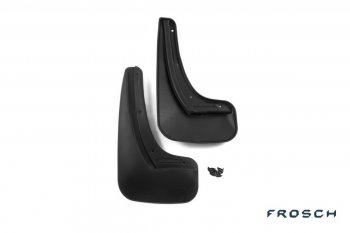 1 119 р. Задние брызговики Frosch  Peugeot 2008 (2013-2016). Увеличить фотографию 1