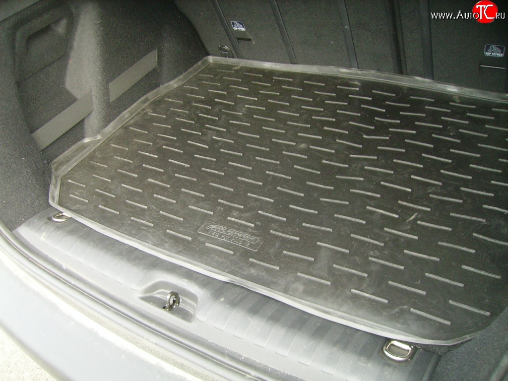 1 449 р. Коврик в багажник Aileron (полиуретан)  Peugeot 2008 (2013-2016)