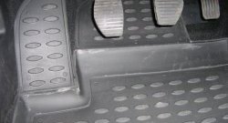 1 639 р. Коврики в салон Element 4 шт. (полиуретан)  Peugeot 207 ( WK,  WA,  WC) (2006-2012). Увеличить фотографию 2
