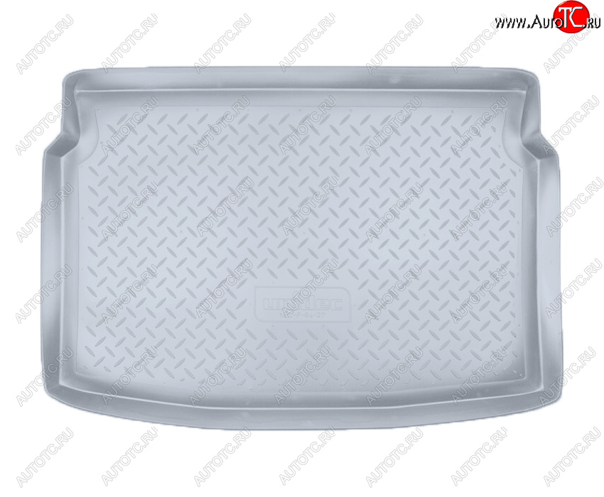 1 549 р. Коврик багажника Norplast Unidec  Peugeot 207 ( WA,  WC) (2006-2012) (Цвет: серый)